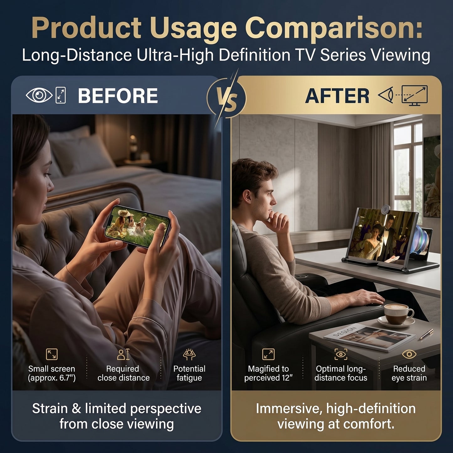 WiyiMax™-Amplificador de pantalla HD para móvil